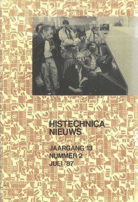 Histechnica Nieuws 13 1987 2