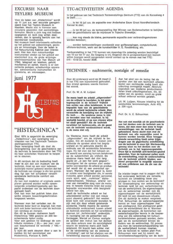 Histechnica Nieuws 3 (1977)
