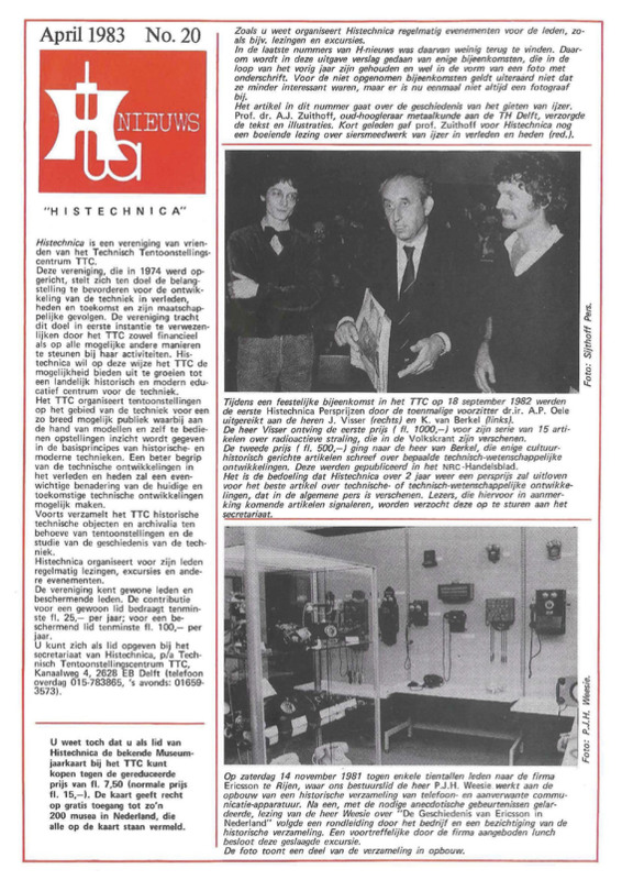 Histechnica Nieuws 9 (1983)