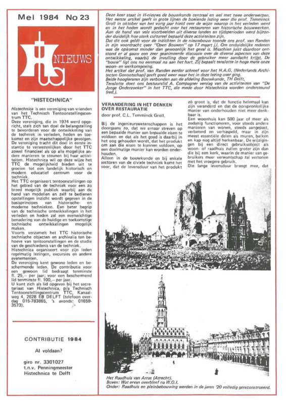 Histechnica Nieuws 10 (1984)